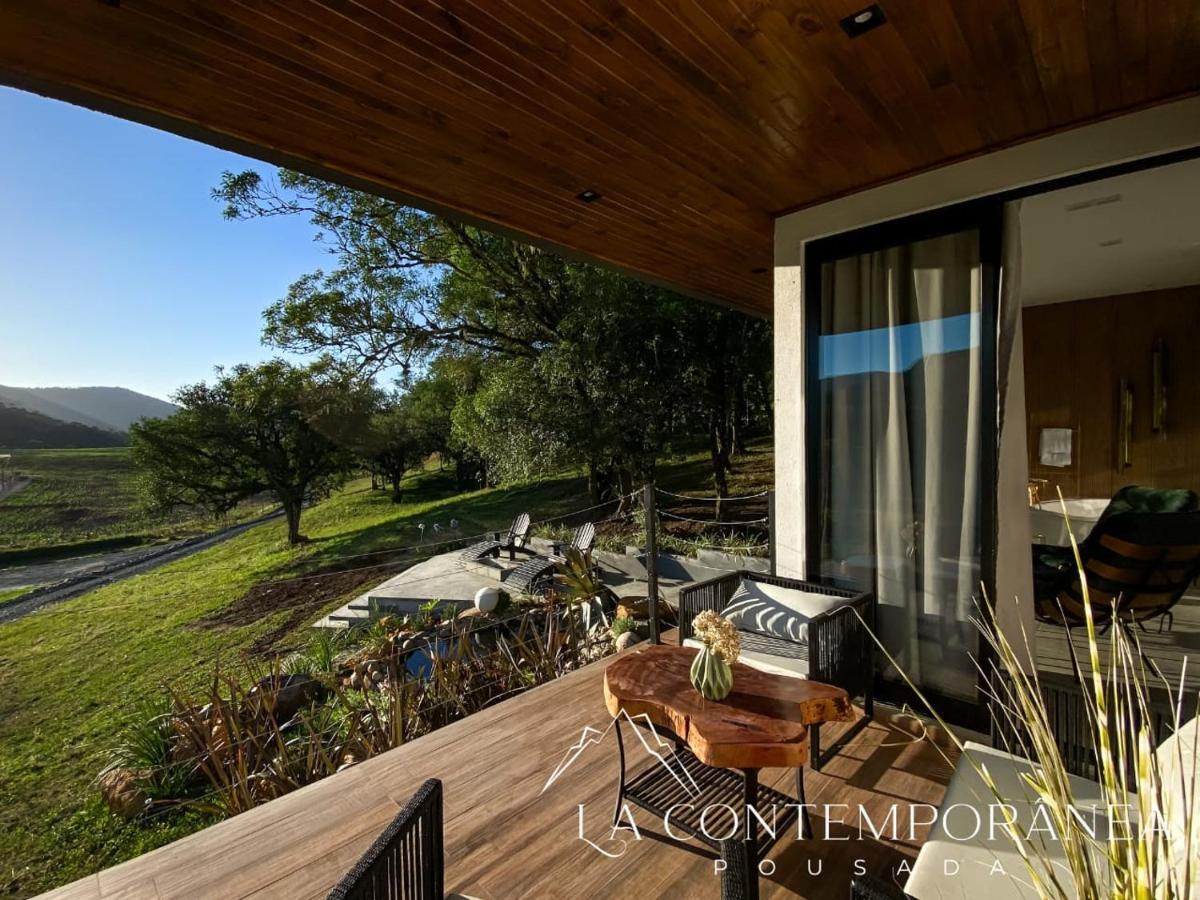 La Contemporanea Cabanas Prox A Cidade Vista Para Ponto Turistico Urubici Ngoại thất bức ảnh