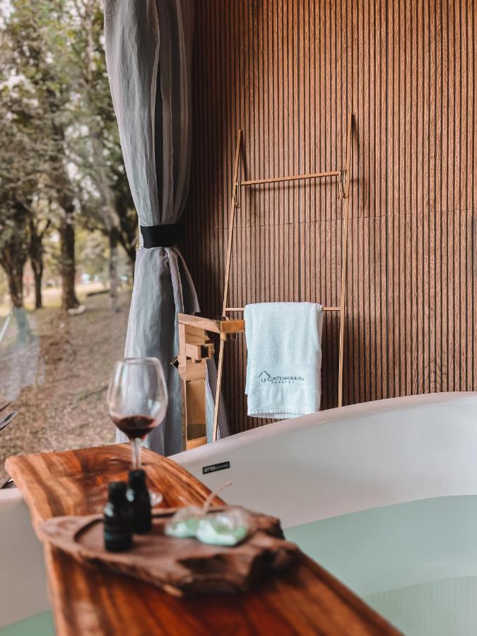 La Contemporanea Cabanas Prox A Cidade Vista Para Ponto Turistico Urubici Ngoại thất bức ảnh