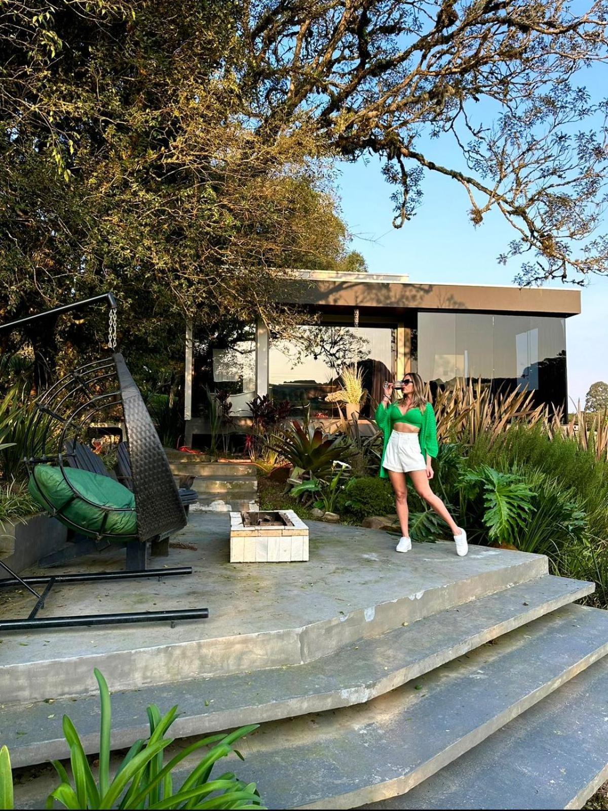 La Contemporanea Cabanas Prox A Cidade Vista Para Ponto Turistico Urubici Ngoại thất bức ảnh
